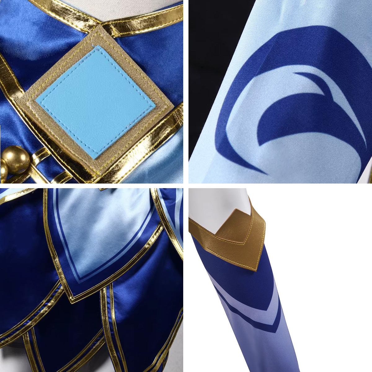 League of Legends LOL Porcelain Lux Cosplay Costume Costume - Tophatter Daily Deals