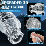 Amber - Telescopic Rotation Masturbation Cup Masturbation Cup - Tophatter Daily Deals