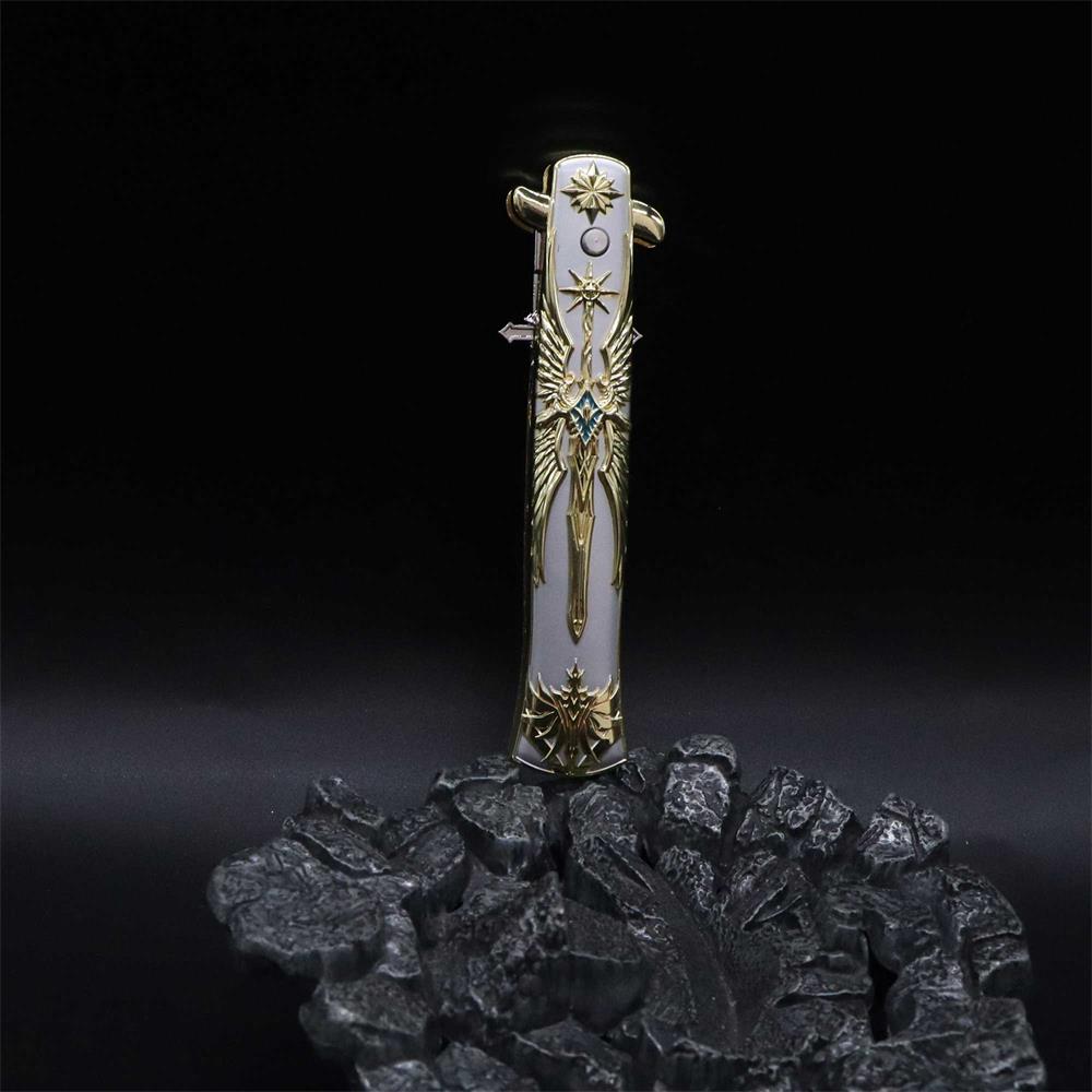 Chihiro snow Folding Knife Metal Display Model - Tophatter Daily Deals