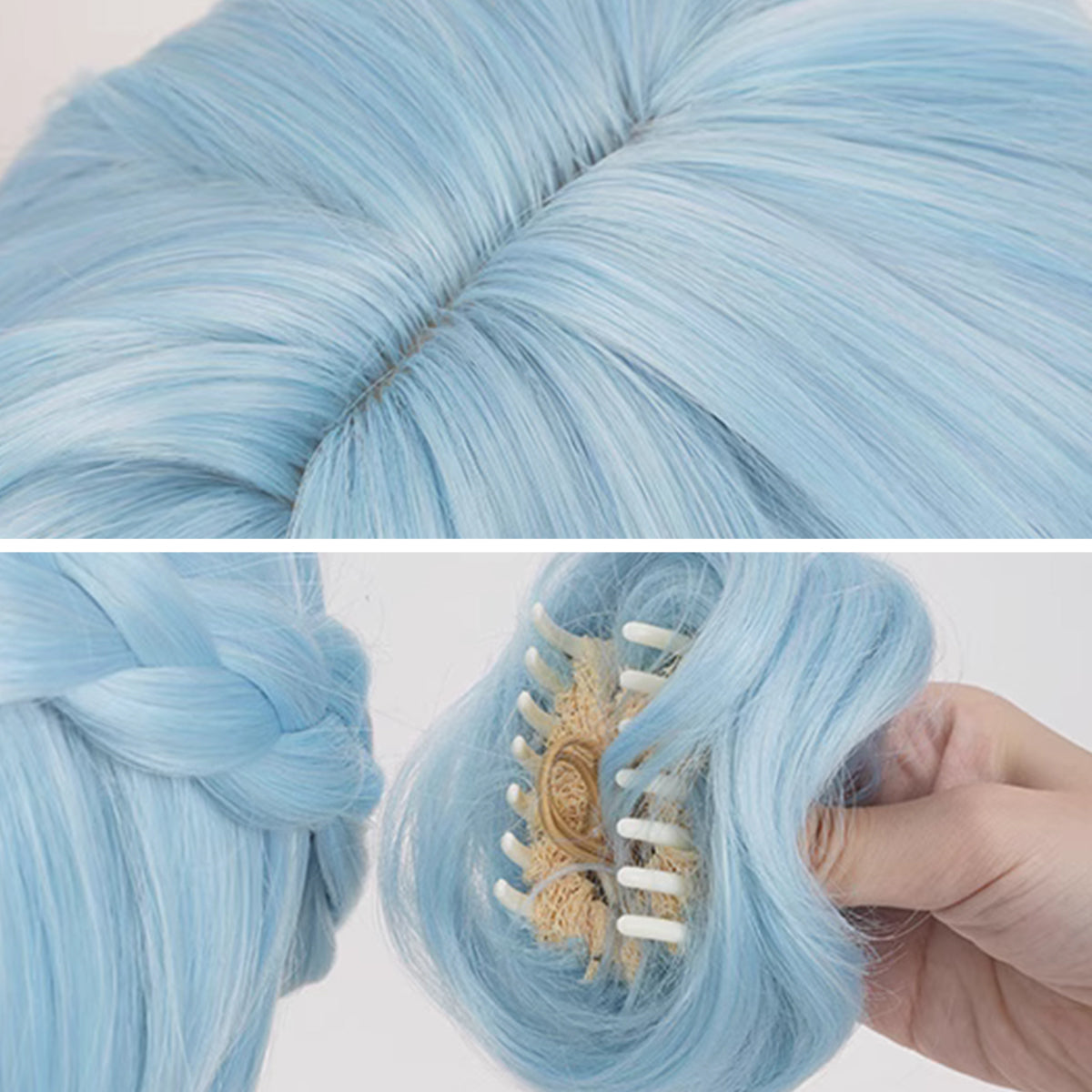 Genshin Impact Ineffa Blue Cosplay Wig Wig - Tophatter Daily Deals