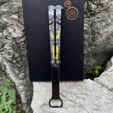 Metal Predator & Alien Balisong Bottle Opener - Tophatter Daily Deals