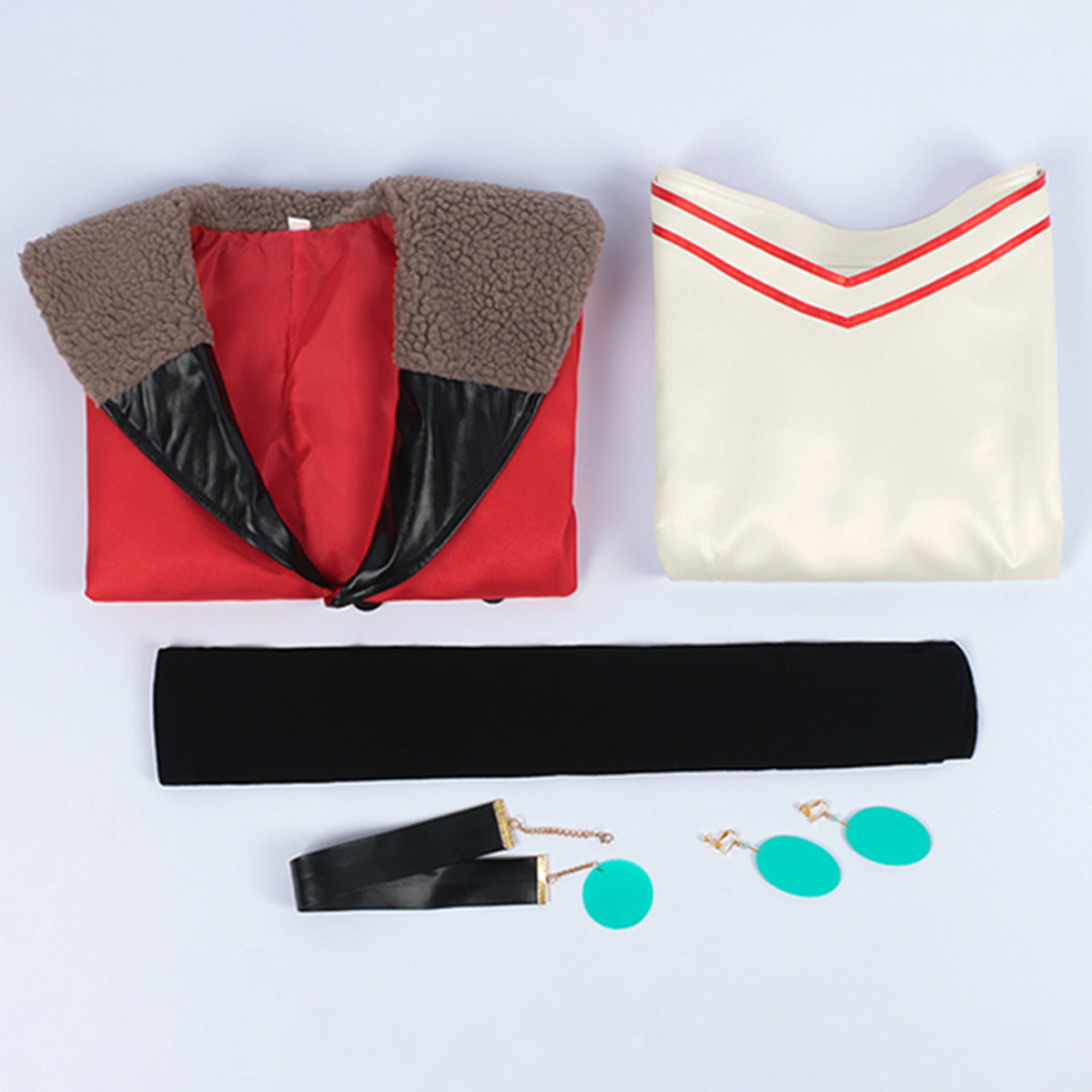 Dandadan Momo Ayase Red Cosplay Costume Costume - Tophatter Daily Deals