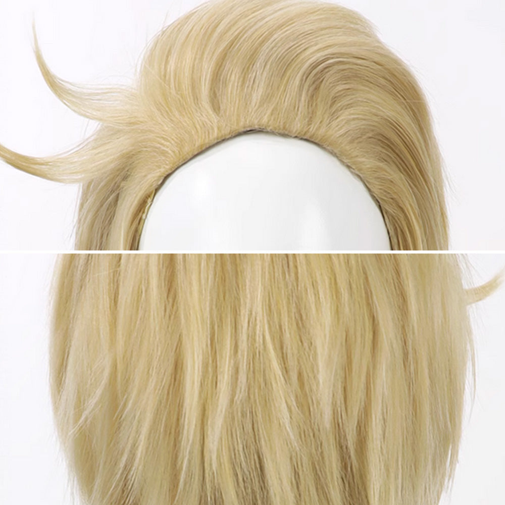 Hazbin Hotel Lucifer Yellow Cosplay Wig Wig - Tophatter Daily Deals