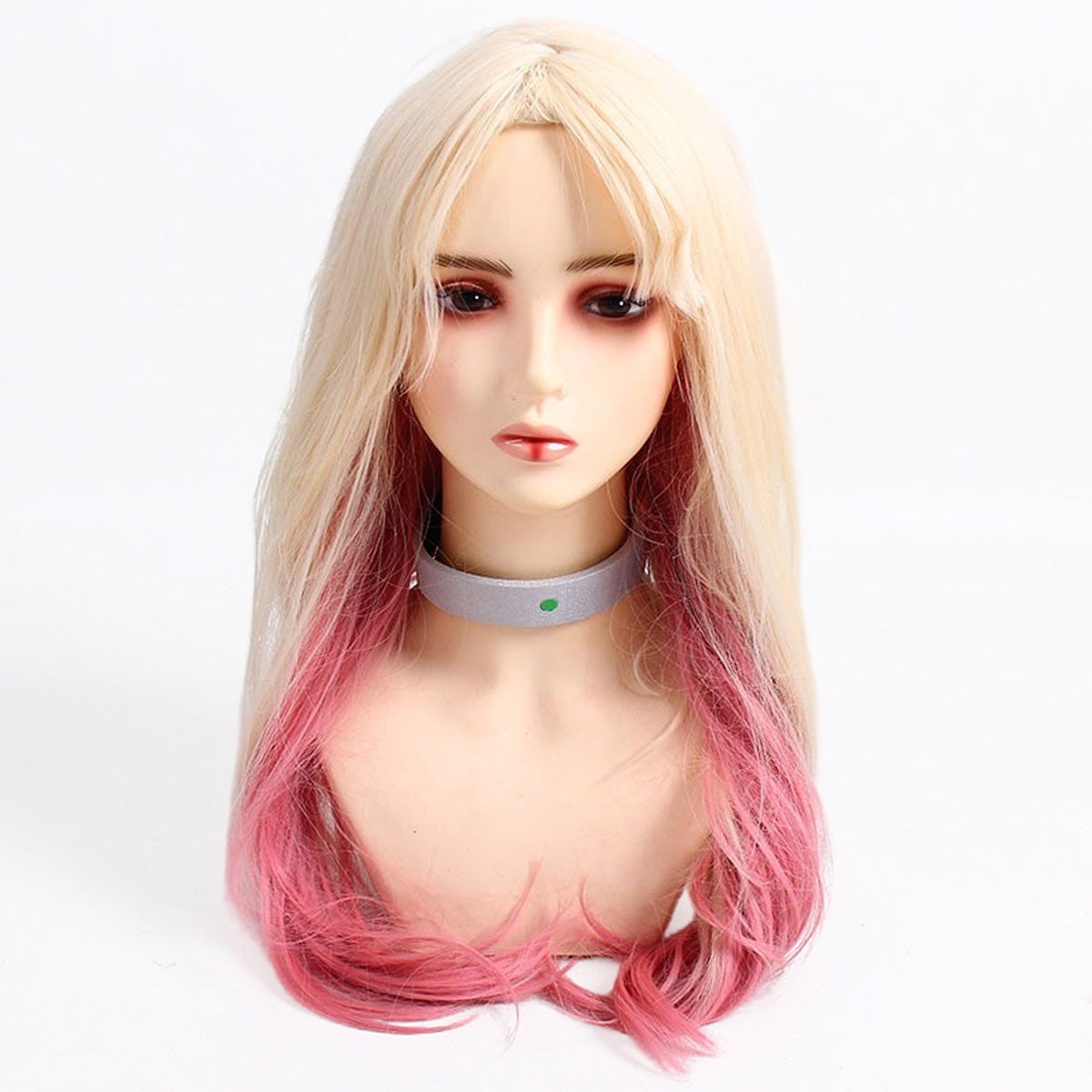 ALIEN STAGE Till Neck Wear Silver Cosplay Accessory Prop Wig - Tophatter Daily Deals
