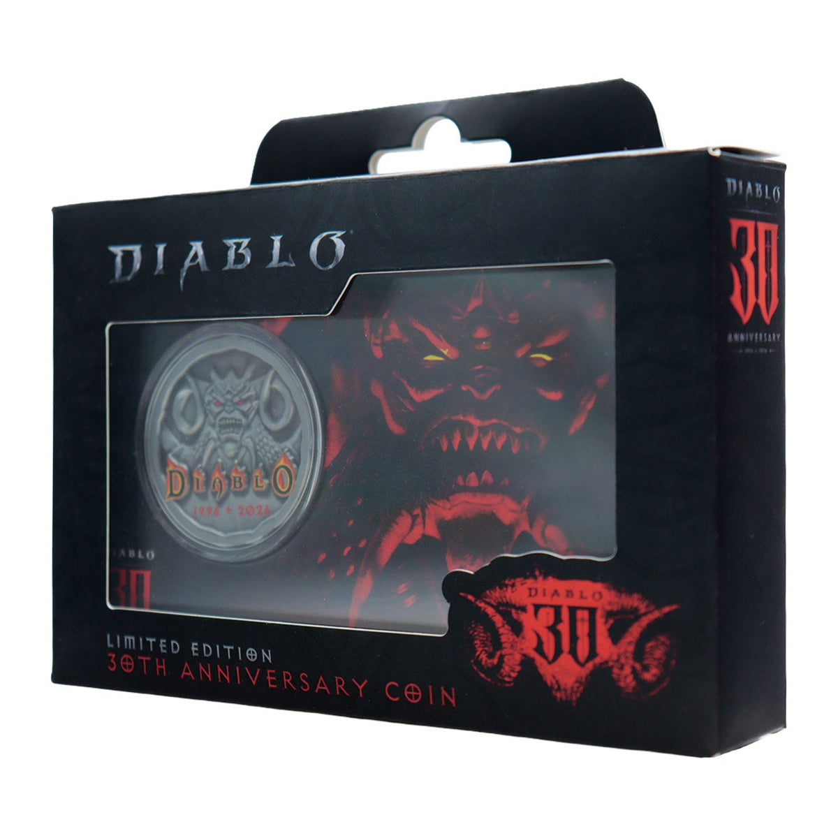 Diablo - Limited Edition 30th Anniversary Presentation Coin Replica Coin - Tophatter Daily Deals