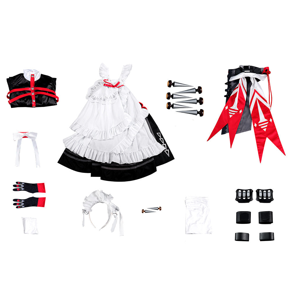 Zenless Zone Zero Victoria Housekeeping Rina Cosplay Costume Costume - Tophatter Daily Deals