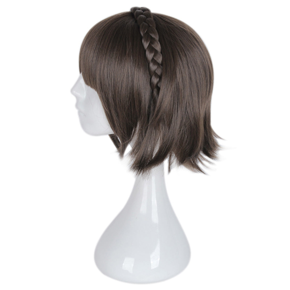 Persona 5 Makoto Niijima Brown Cosplay Wig - B Edition Wig - Tophatter Daily Deals