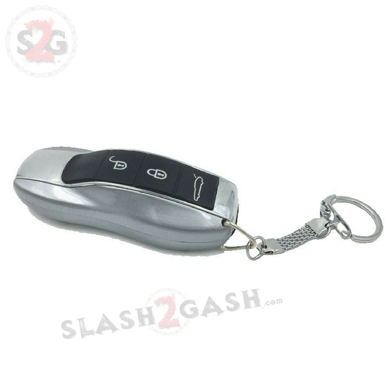 Key Fob Pipe Conceal Metal Bowl - Car Keys Hidden Smoking Pipe Light Smoking Accessories - Tophatter Daily Deals