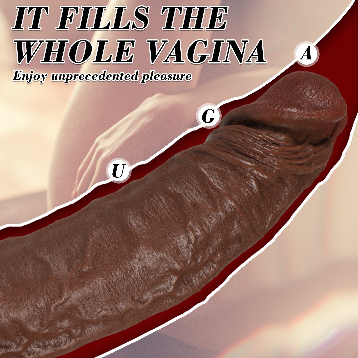 Buder-Manual Dildo Life-like Play Fun 11.02 Inches Dildos - Tophatter Daily Deals