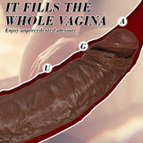 Buder-Manual Dildo Life-like Play Fun 11.02 Inches Dildos - Tophatter Daily Deals