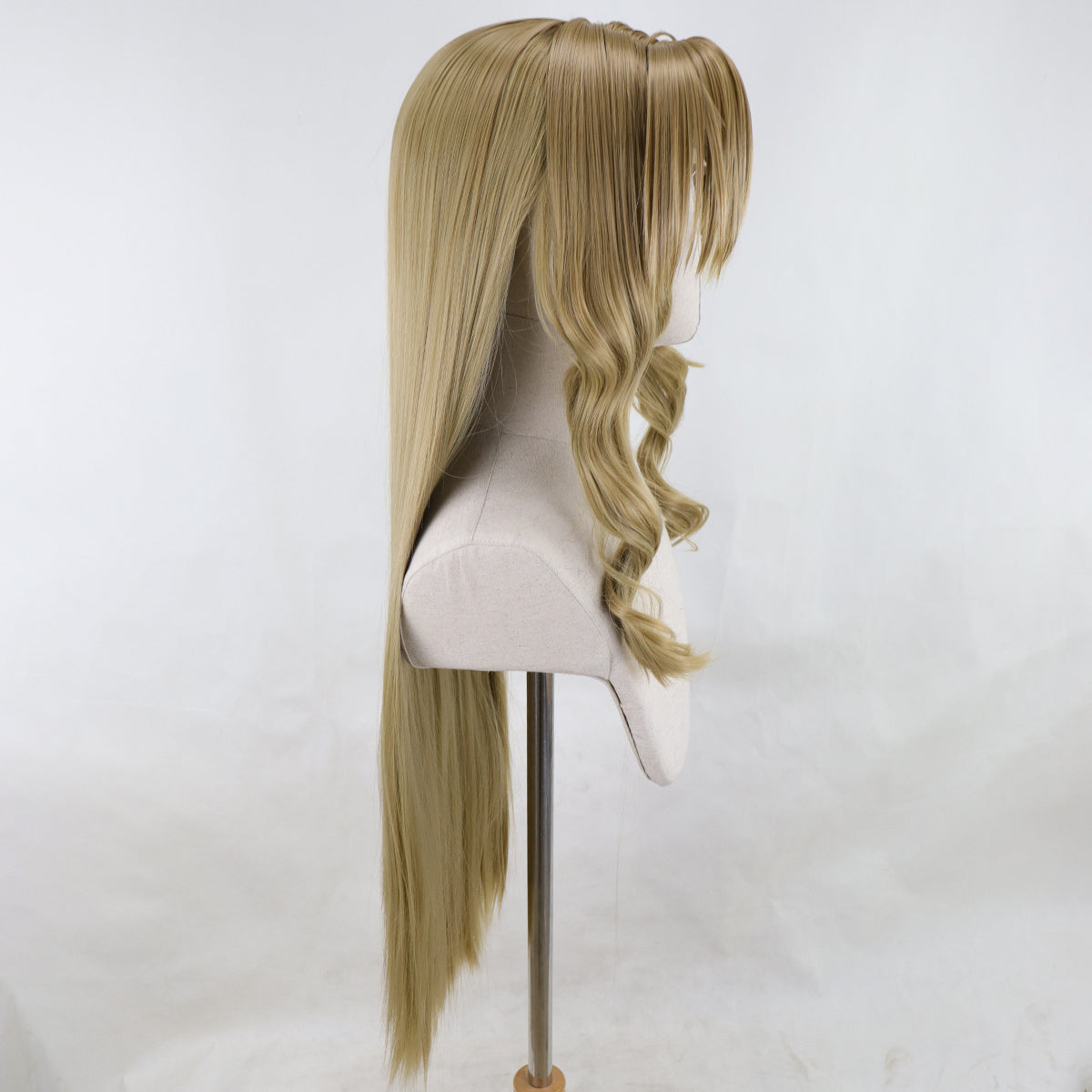 Final Fantasy VII Rebirth FF7R Aerith Gainsborough Loveless Brown Cosplay Wig Wig - Tophatter Daily Deals