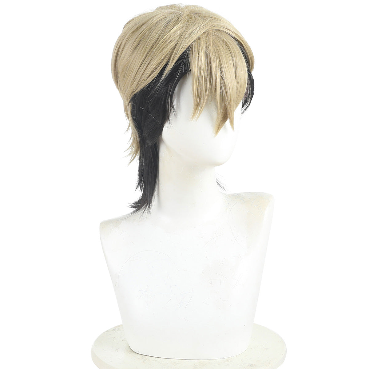 Gachiakuta Zanka Nijiku Golden Black Cosplay Wig Wig - Tophatter Daily Deals