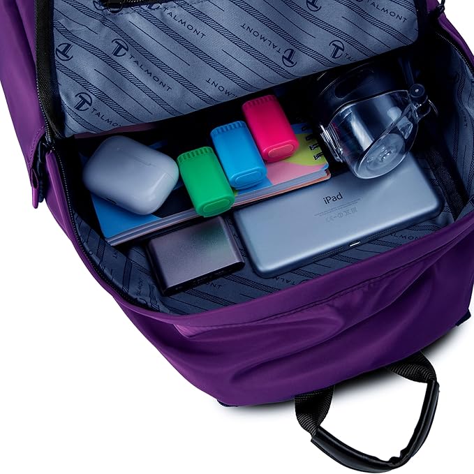 Talmont Small Waterproof Travel Backpack – Fits 13″ Laptop Handbags & Wallets - Tophatter Daily Deals