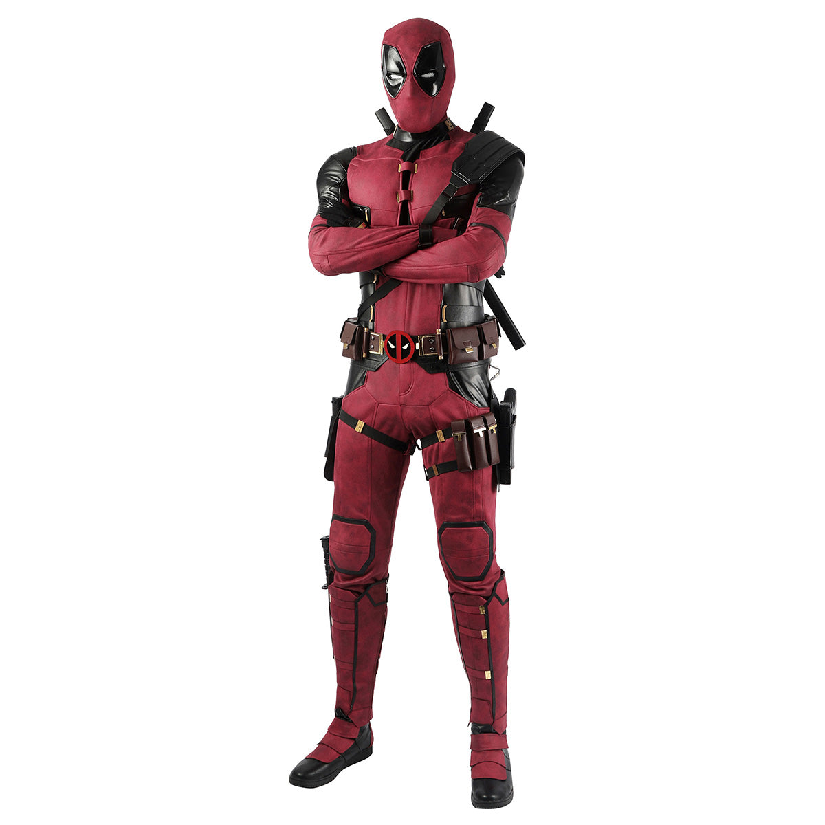 [In stock] Deadpool 3 Wolverine and Deadpool Wade Winston Wilson Cosplay Costume Costume - Tophatter Daily Deals