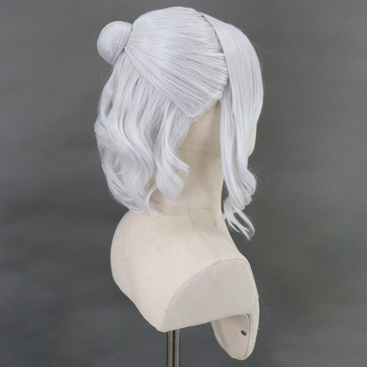 Ai The Somnium Files Kaname Date Grey Cosplay Wig Wig - Tophatter Daily Deals
