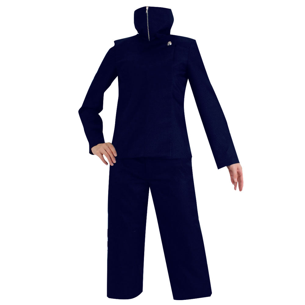 [In stock]Jujutsu Kaisen Sorcery Fight Toge Inumaki Anime Ver. Deep Blue Cosplay Costume Costume - Tophatter Daily Deals