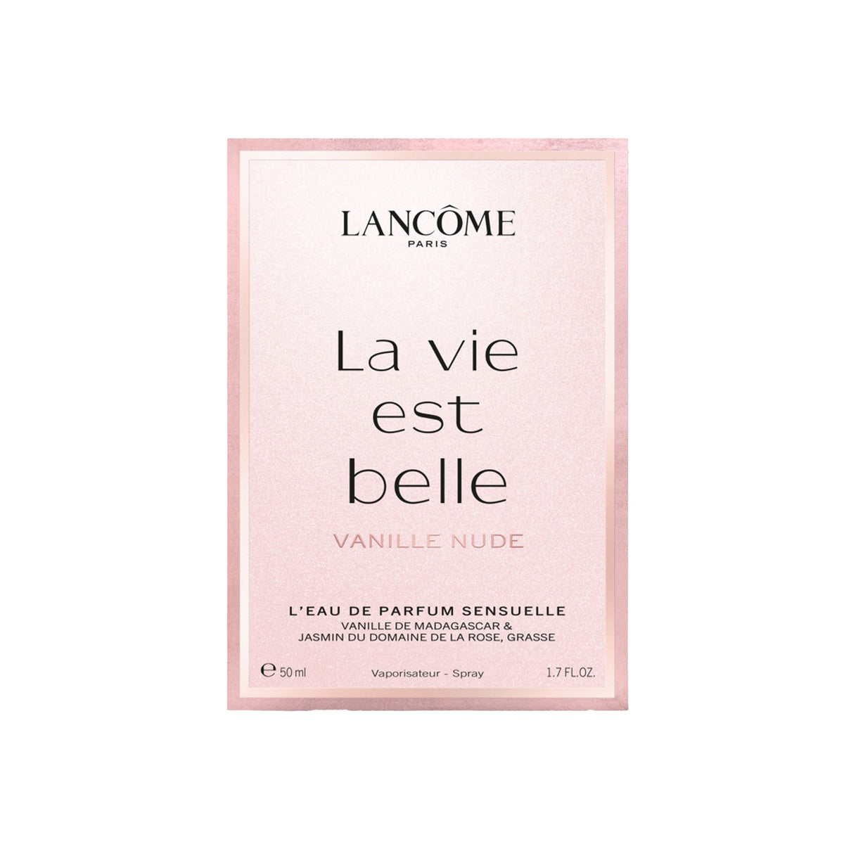 Lancome La Vie Est Belle Vanilla Nude Eau De Parfum 50ml Spray - Tophatter Daily Deals