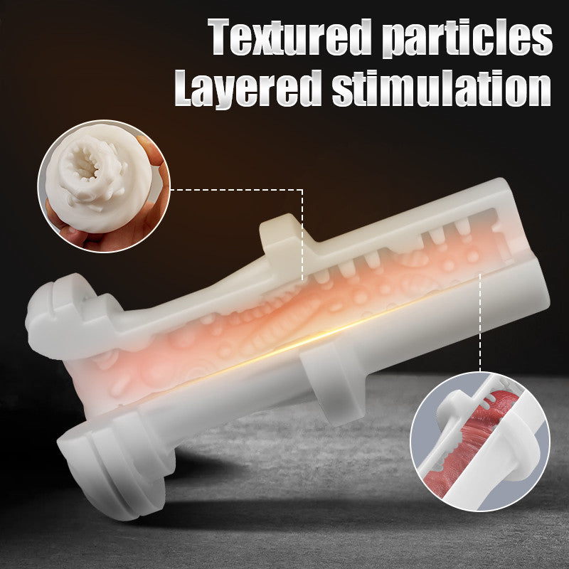 Panther - Wearable Thrusting Heating Masturbator Masturbation Cup - Tophatter Daily Deals