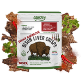 Bison Liver Crisps - 100% Grass-Fed/Finished Smoky Barbecue 1 Pack Health & Wellness - Tophatter Daily Deals