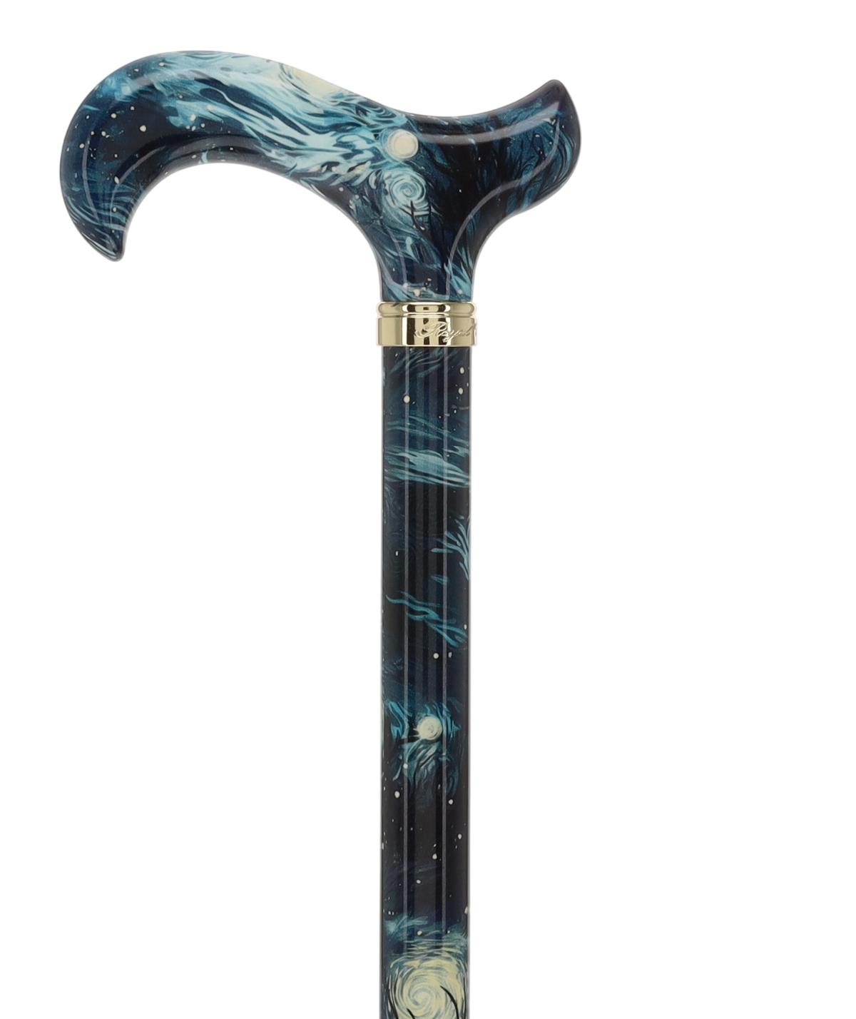 HD Pattern Designer Cane - Matching Handle & Shaft - Durable Adjustable Aluminum - Tophatter Daily Deals