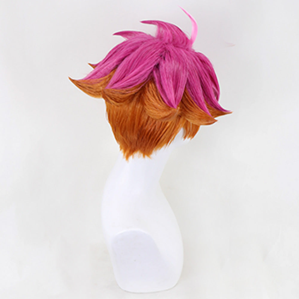 Pokemon Scarlet and Violet The Hidden Treasure of Area Zero Crispin Red Orange Cosplay Wig Wig - Tophatter Daily Deals