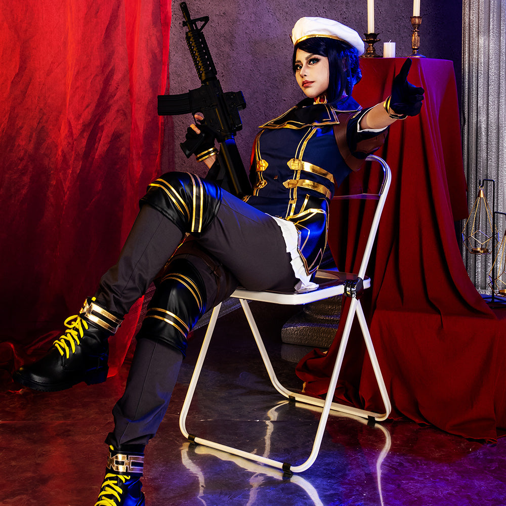 [In stock]Arcane Season 2 League of Legends LOL Caitlyn Cosplay Costume Costume - Tophatter Daily Deals