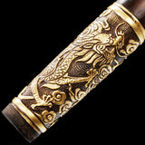 Ebony Dragon Head Cane Sword - Tophatter Daily Deals