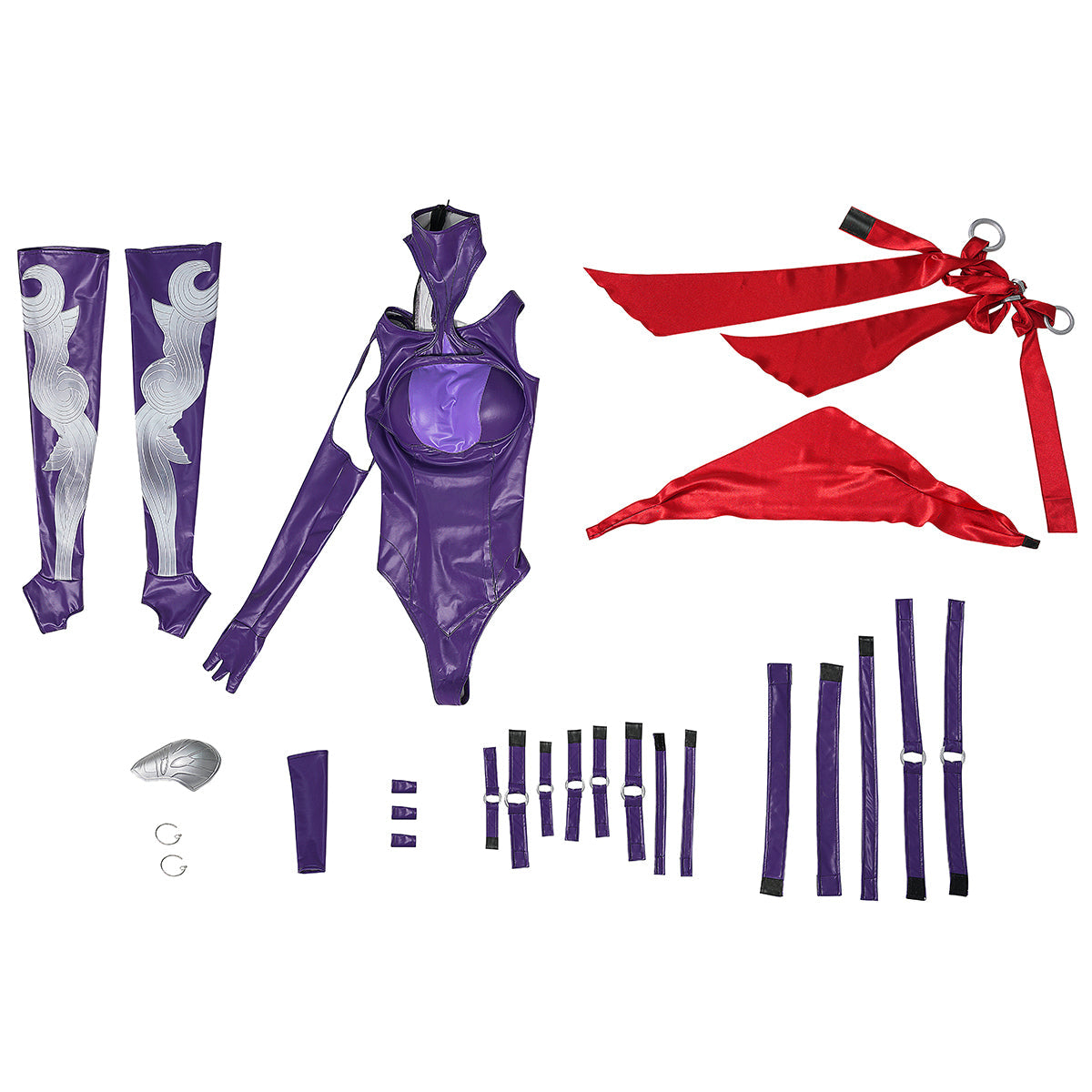 MAV Rivals Vengeance Psylocke Artificial Leather Cosplay Costume Costume - Tophatter Daily Deals