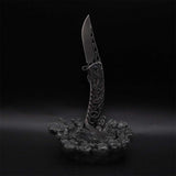 3D Western Dragon Folding Knife - Tophatter Daily Deals