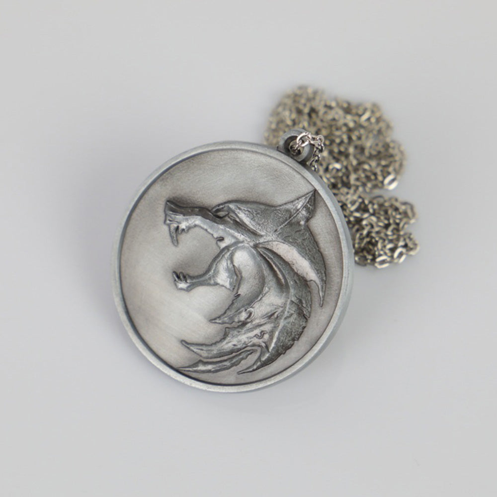 [in stock]The Witcher Netflix Geralt Of Rivia Necklace Cosplay Accessory Prop Prop - Tophatter Daily Deals