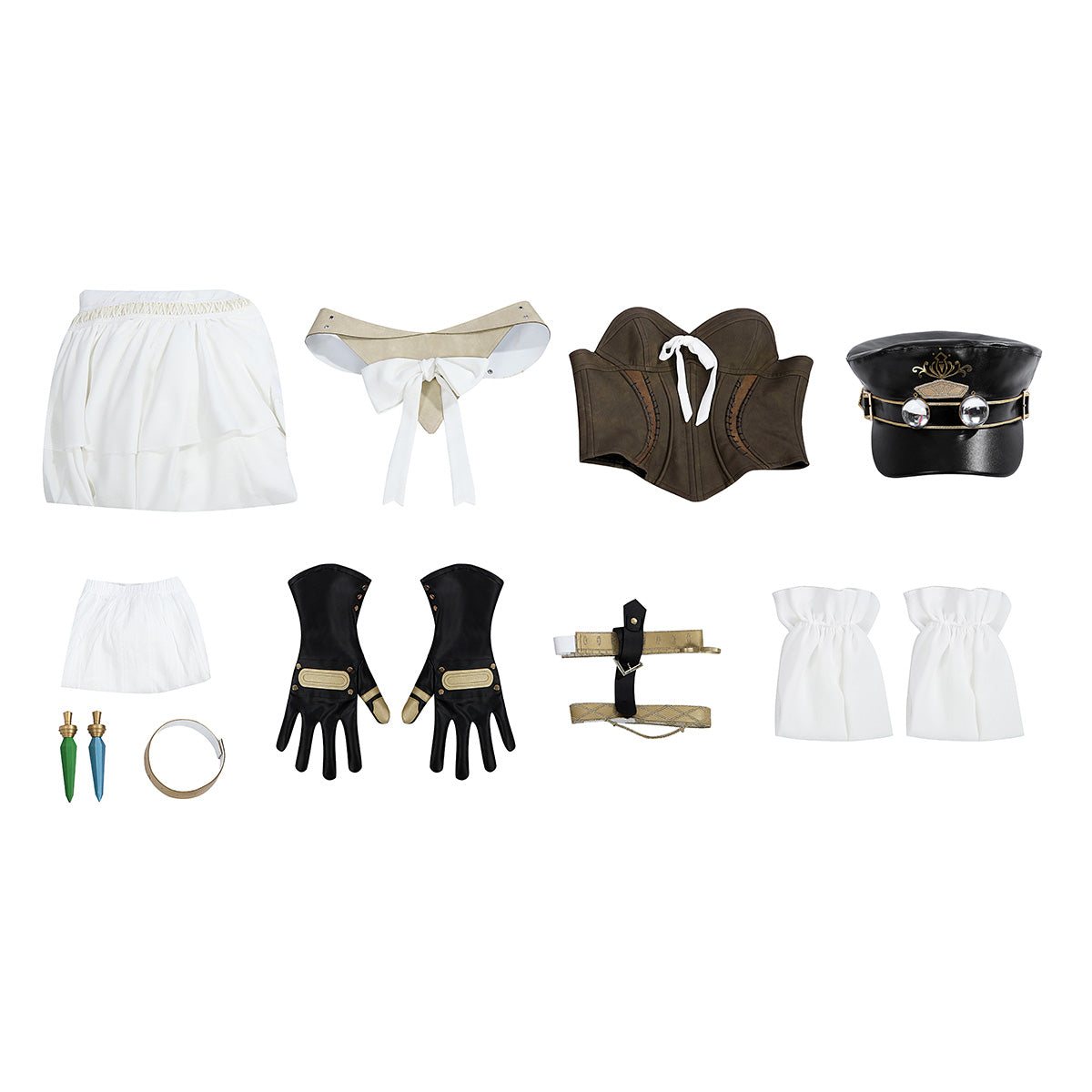 Final Fantasy XIV FF14 Neo-Ishgardian Healing Set Cosplay Costume Costume - Tophatter Daily Deals