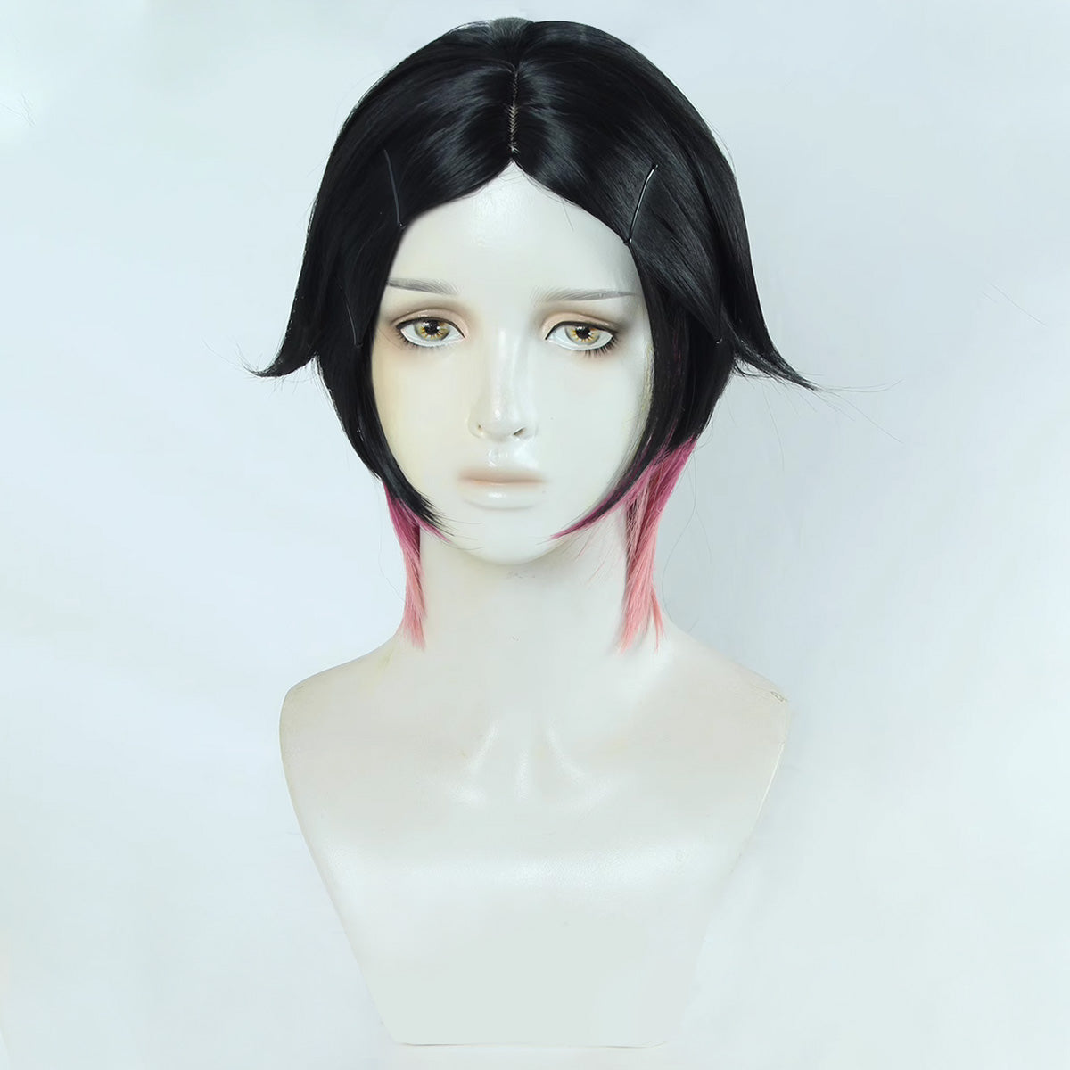 Valorant Clove Black Purple Cosplay Wig Wig - Tophatter Daily Deals