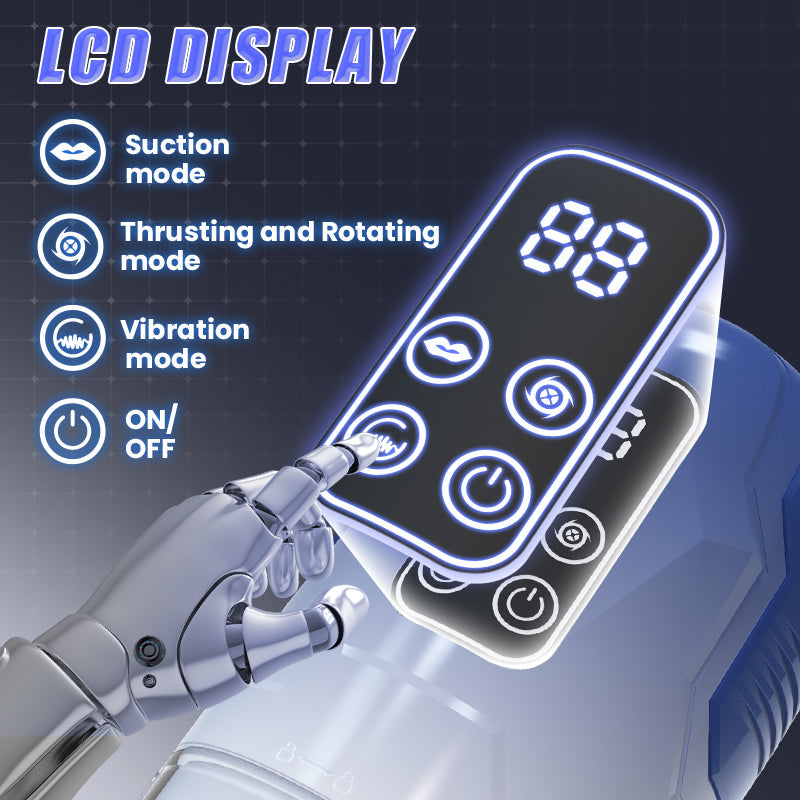 Empyrean - 5 IN 1 Function Male Stroker Masturbator & Penis Pump Masturbation Cup - Tophatter Daily Deals