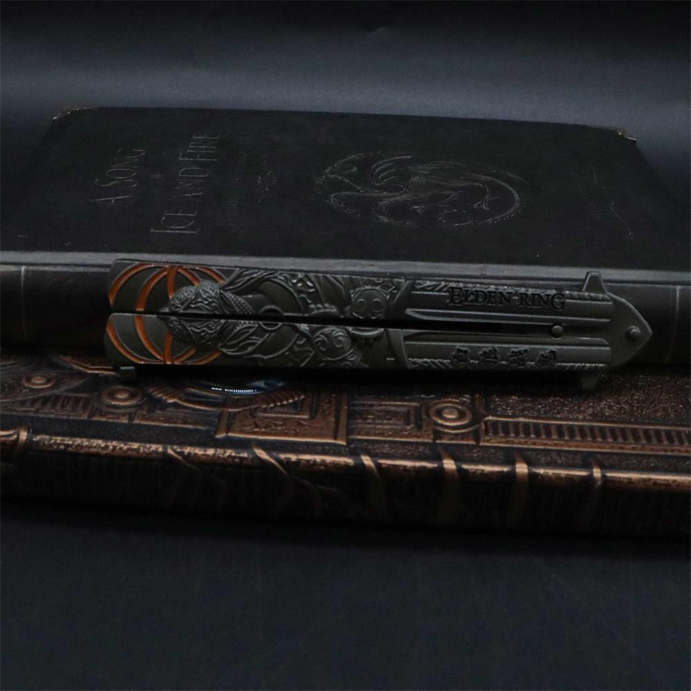 Game Peripherals Folding Knife Trainer Replica - Tophatter Daily Deals