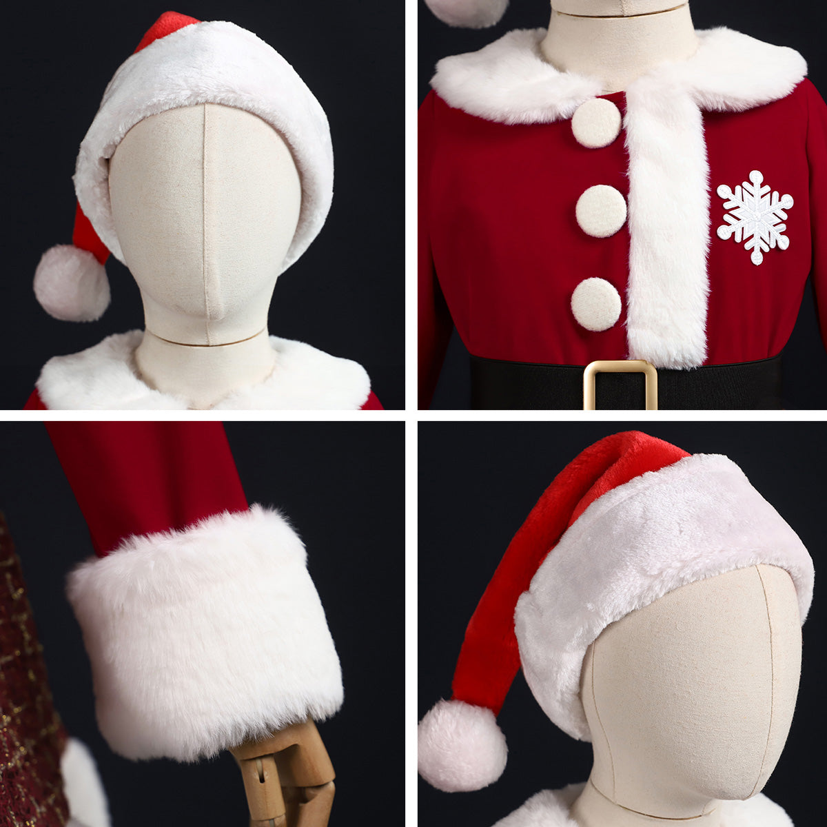 Kids Size Christmas Special! ! ! Cute Magic Sparkling Christmas Dress Cosplay Costume Costume - Tophatter Daily Deals