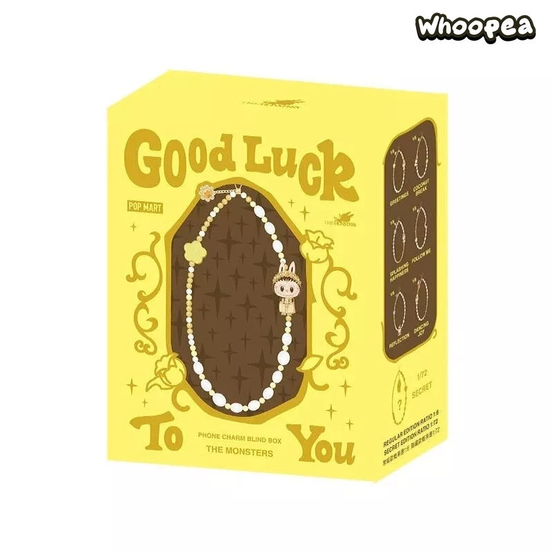 THE MONSTERS Labubu Good Luck To You Phone Charm Blind Box 1 BOX - Tophatter Daily Deals