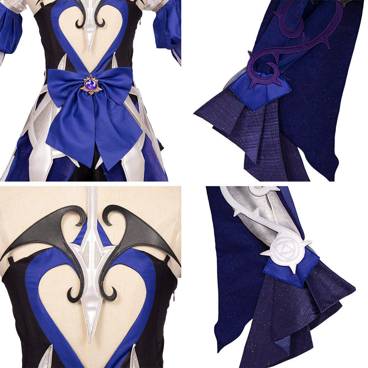 Genshin Impact Fishcl Fischl Ein Immernachtstraum Cosplay Costume Costume - Tophatter Daily Deals