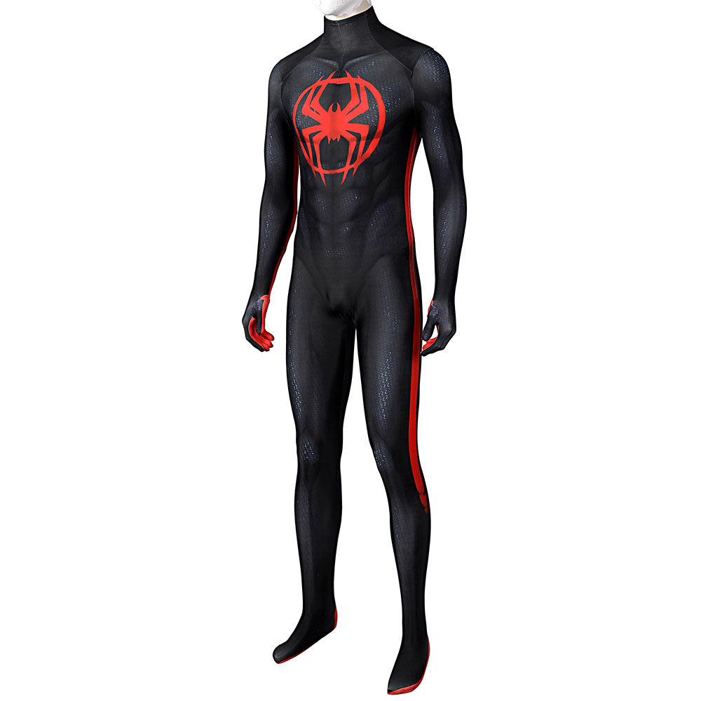MAV Spider-Man: Across The Spider-Verse Miles Morales Jumpsuit Zentai Cosplay Costume - Tophatter Daily Deals
