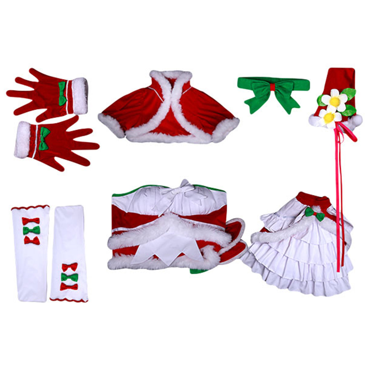 Re: Life In A Different World From Zero Re: Zero Starting Life in Another World Christmas Rem Cosplay Costume Costume - Tophatter Daily Deals