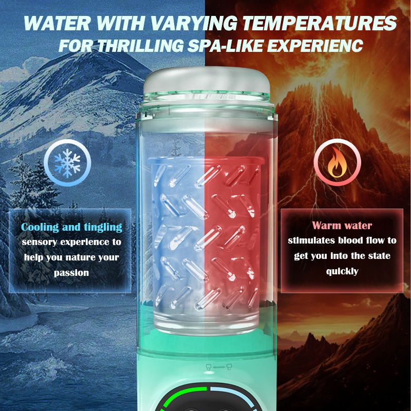 Heaven - 5 in 1 Function Automatic Male Masturbator & Suction Penis Pump Masturbation Cup - Tophatter Daily Deals