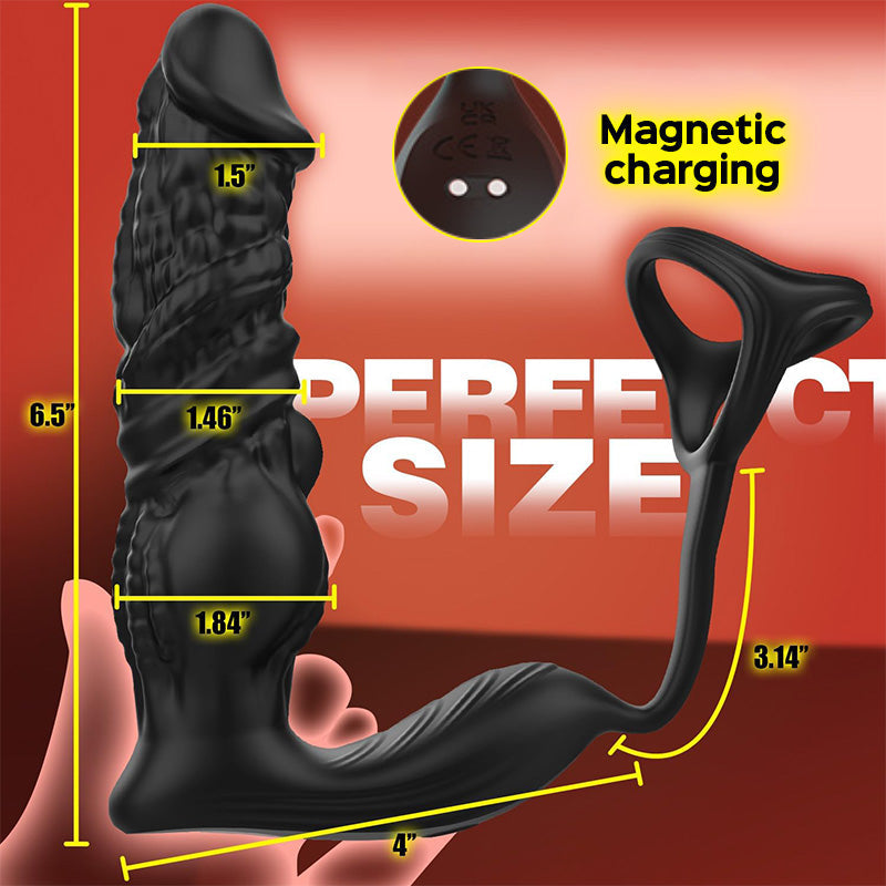 Leonidas – Upgrade Fast Thrusting 6-in-1 Prostate Massager with Remote Control and APP Anal Toys - Tophatter Daily Deals