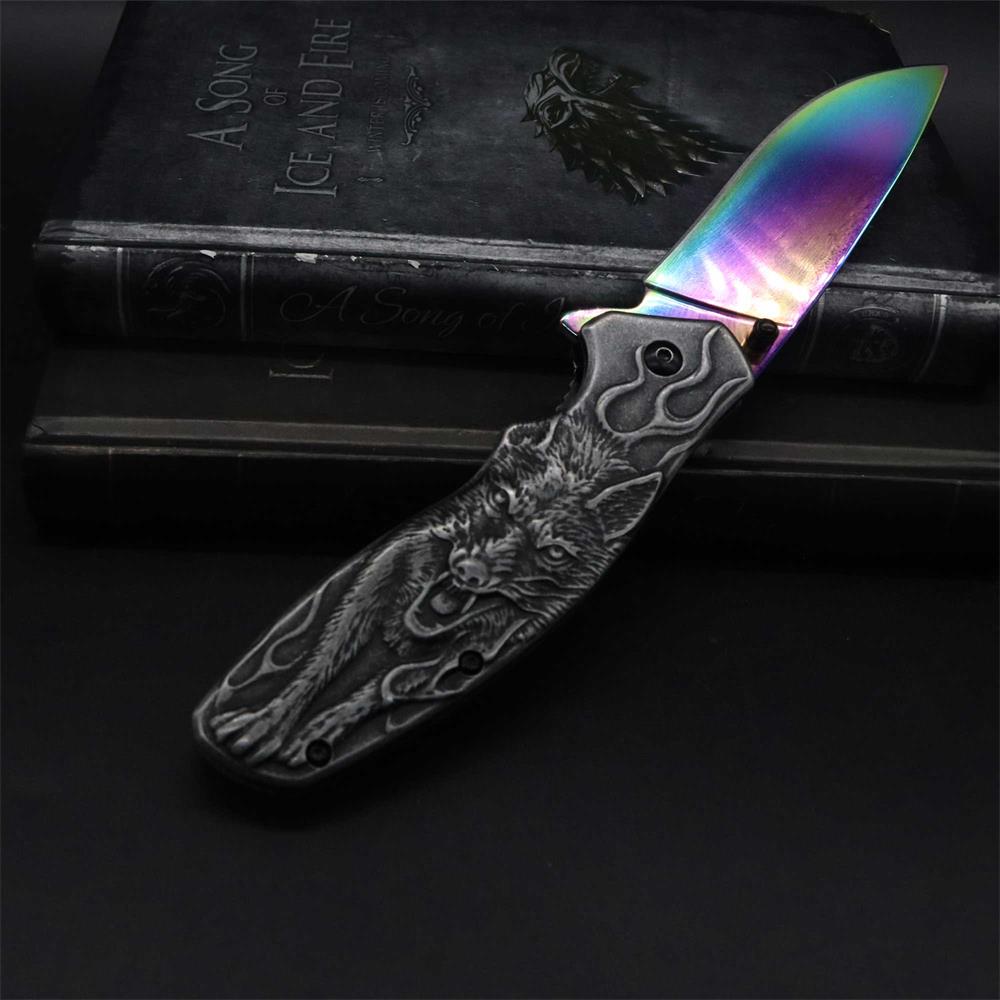 Lone Wolf Pocket Folding Knife - Tophatter Daily Deals