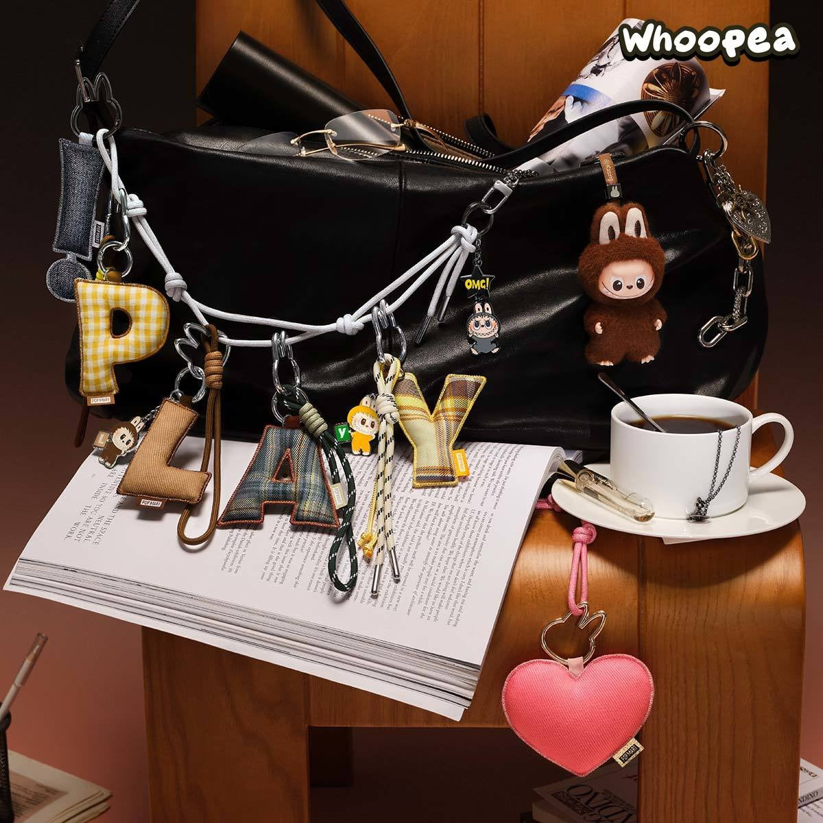 THE MONSTERS Pin for Love Series- Letter Pendant Blind Box (N-Z) - Tophatter Daily Deals