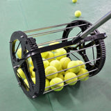 Tennis Ball Basket 80 Capacity with Stand Sports & Fitness > Racquet Sports > Tennis - Tophatter Daily Deals