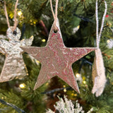 Silver Metallic Christmas Bauble | Hanging Ornament for Christmas Tree - 7cm Baubles - Tophatter Daily Deals