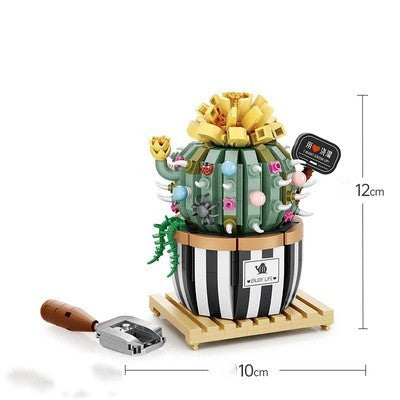 Blossom Pot Simulation Green Plant Household Decoration Toys 0 - Tophatter Daily Deals