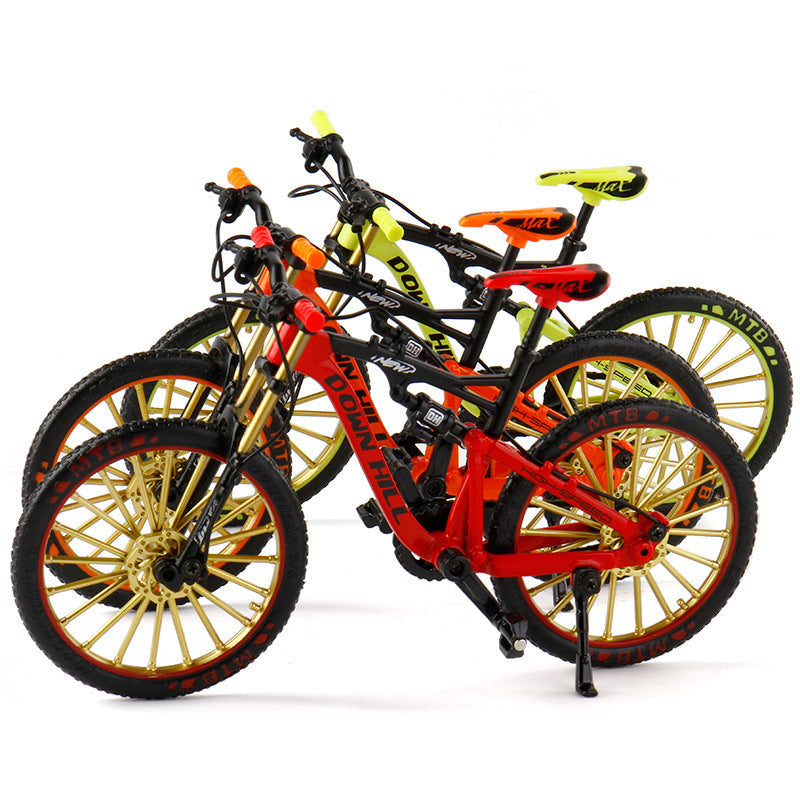 1 To 10 Alloy Speed Reducing Mountain Bike Model Toy 0 - Tophatter Daily Deals