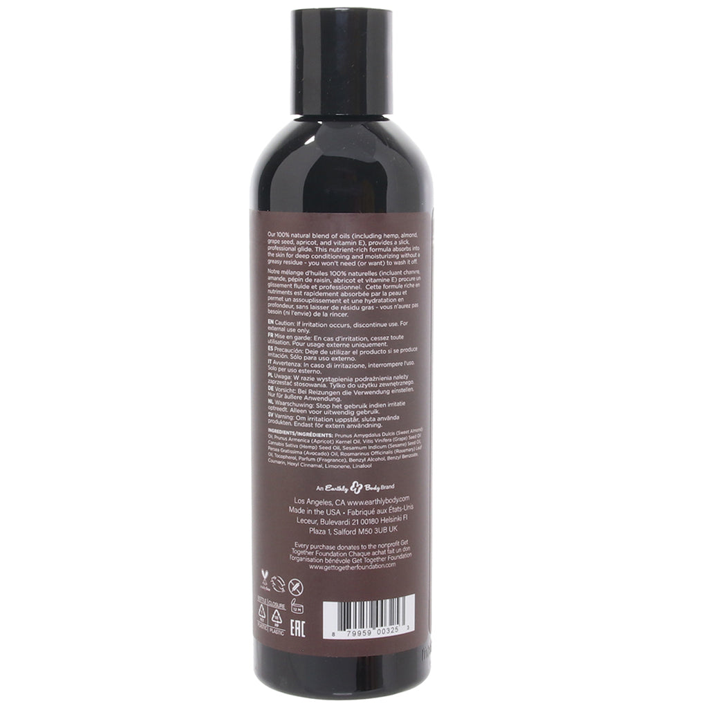 Hemp Seed Massage Oil 8oz/236ml in Moroccan Nights Sensual Love > Massage - Tophatter Daily Deals