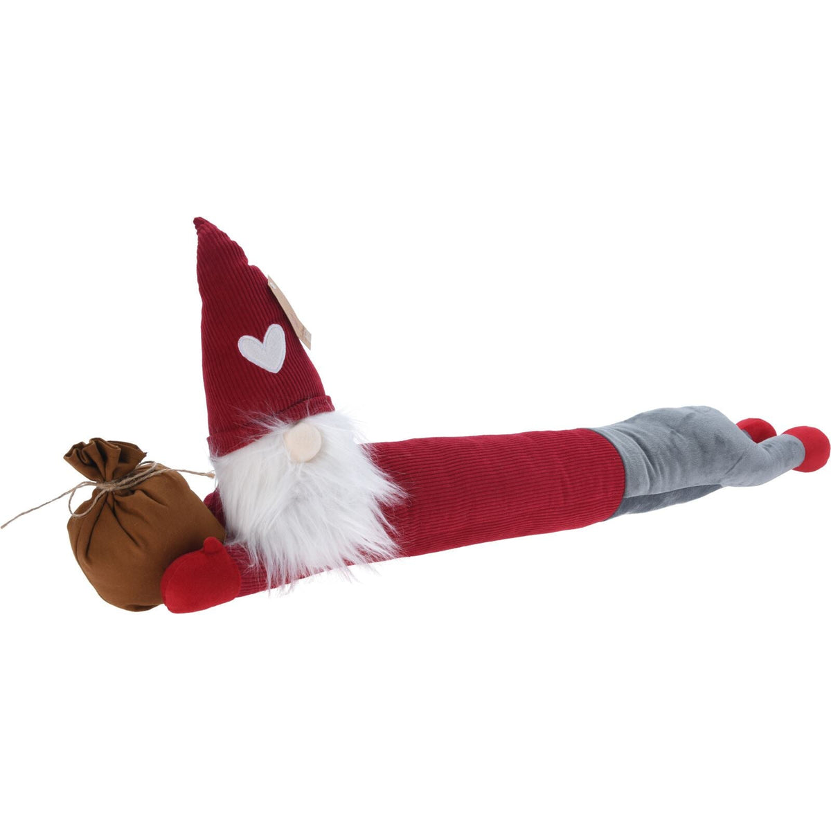 Christmas Gonk Draught Excluder | Nordic Gnome Door Cushion Active Excluder 85cm Draught Excluder - Tophatter Daily Deals