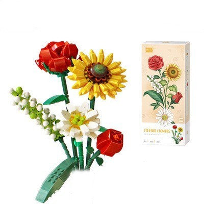 Blossom Pot Simulation Green Plant Household Decoration Toys 0 - Tophatter Daily Deals